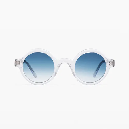 Lunettes rondes cristal