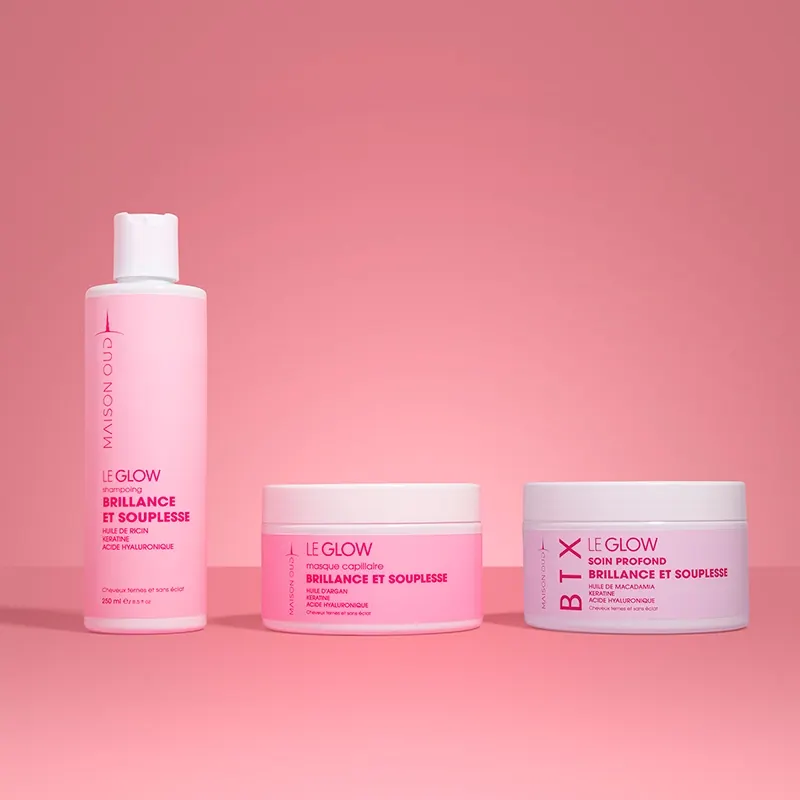 Gamme de soins roses